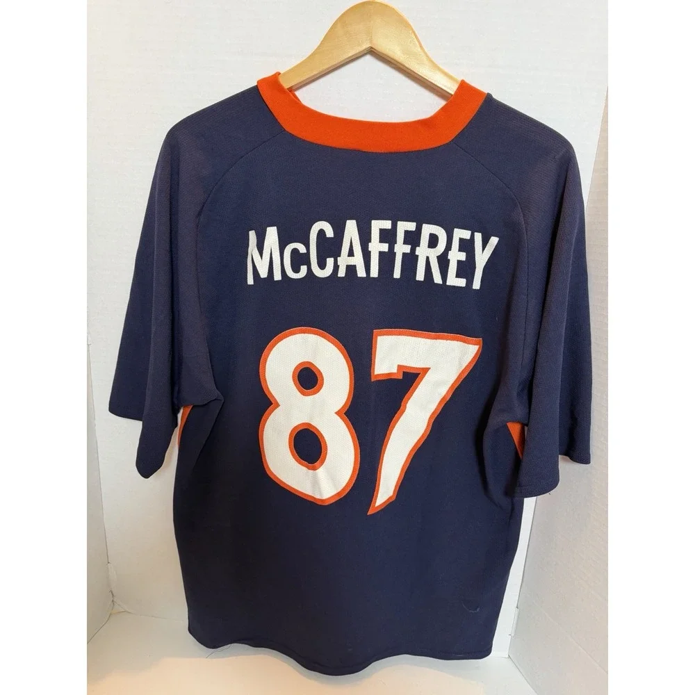 VTG McCaffrey 87 Denver Broncos Logo Athletic Authentic Jersey Sz Large NFL  255